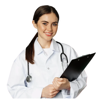 Doctors diagnosing Diabetes